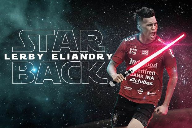 Lerby Eliandry Kembali Berkostum Bali United