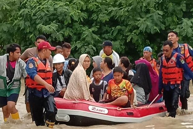 Ribuan Rumah di Cilamaya Karawang Terendam Banjir