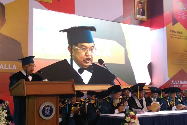 M Jusuf Kalla Terima Gelar Doktor Kehormatan dari ITB