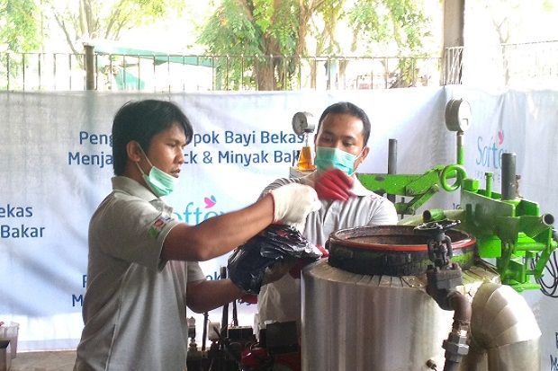 Pertama di Indonesia, Alumni ITB Ciptakan Mesin Pengolah Limbah Popok Bayi