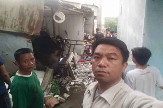 Tabung Elpiji Meledak di Bekasi Barat, Satu Warga Luka Bakar dan Merusak Rumah