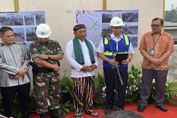 Wali Kota Bekasi dan Anies Baswedan Resmikan Dua Jalan Layang ke Bantargebang
