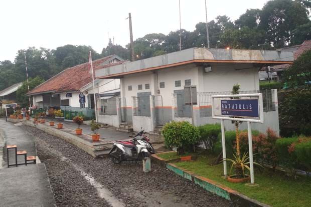 Stasiun Bersejarah Batu Tulis Bakal Tergusur Proyek Double Track Bogor-Sukabumi