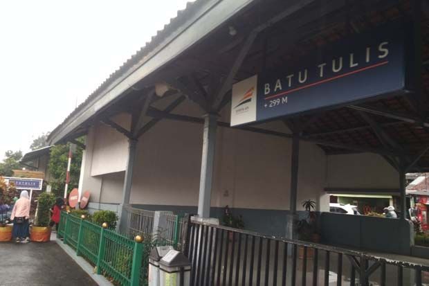 Rencana Penggusuran Stasiun Batu Tulis Ditentang Pemerhati Sejarah Bogor