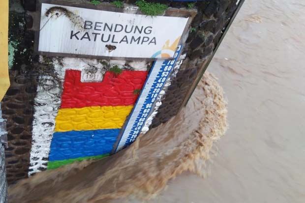 Bogor, Puncak, Cianjur Diprediksi Terus Diguyur Hujan, TMA Katulampa Perlahan Turun