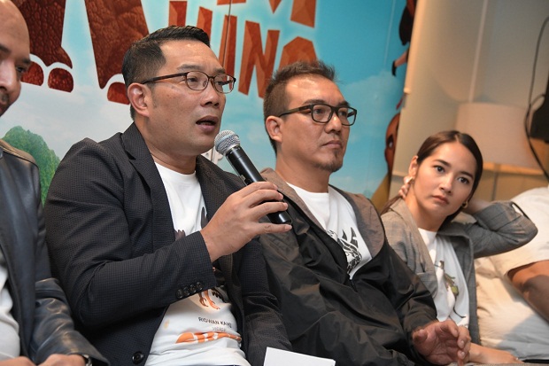 Cerita Ridwan Kamil di Balik Sosok Grada, Elang Jawa di Film Riki Rhino