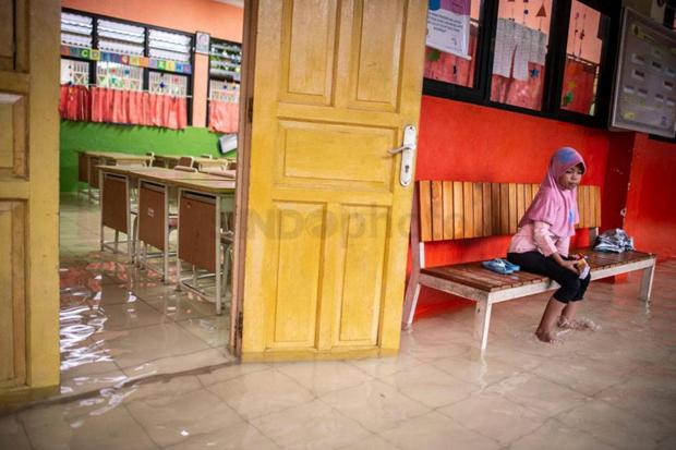 391 Sekolah di Kota Bekasi Terendam Banjir