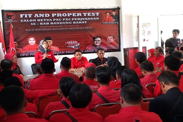 Kader Terbaik PDIP KBB Jalani Fit and Proper Test untuk Jadi Ketua PAC