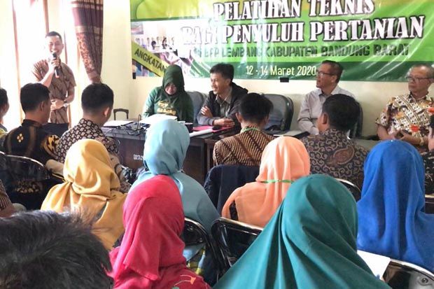 Penyuluh Pertanian di Kabupaten Bandung Barat Dilatih Teknik Hilirisasi