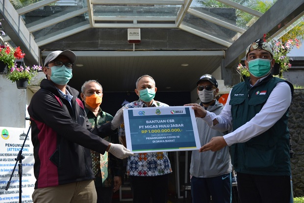 Lawan Corona, Migas Hulu Jabar Gelontorkan CSR Rp1 Miliar