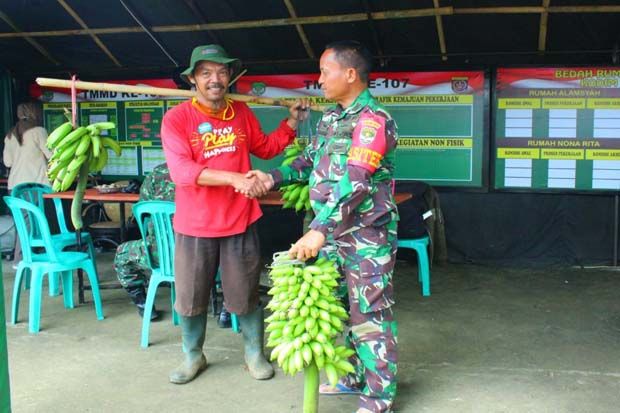 Pedagang Sayur Wakafkan Tanah untuk TMMD Ke-107 Kodim 0508/Depok