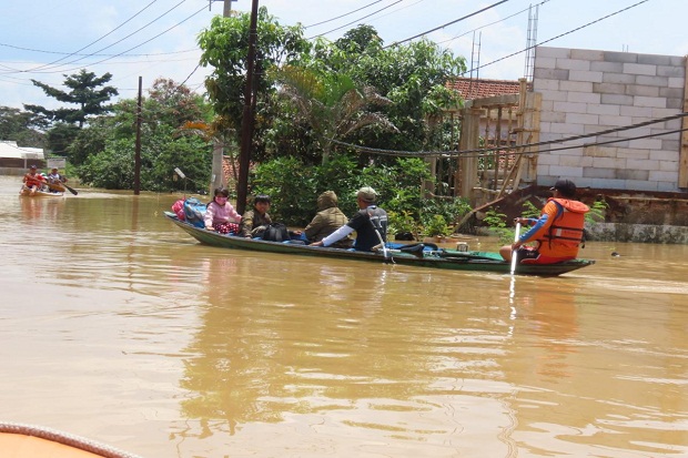 Banjir Bandung Selatan Mulai Surut Tapi Hujan Sedang Kembali Turun
