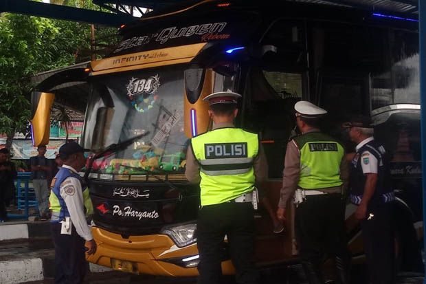 Langgar Trayek Angkutan Umum, Lima Bus AKAP Ditilang