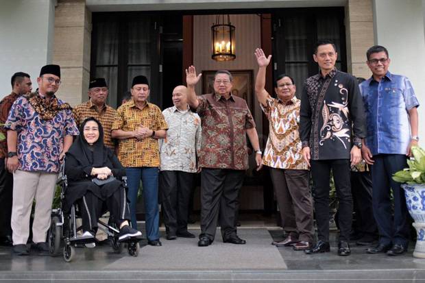 Tahun Baru, SBY-Prabowo Sepakat Tancap Gas Kampanye Pilpres 2019