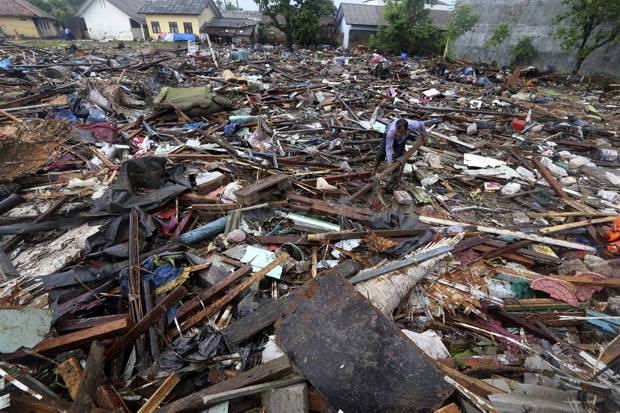 Data Terkini Tsunami Selat Sunda: 429 Meninggal dan 1.485 Luka-Luka