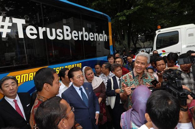 Kurangi BBM, BRT Trans Semarang Beralih ke Bahan Bakar Gas
