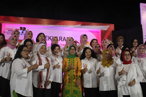 TKN Jokowi-Maruf Dorong Perempuan Menjadi Pemilih Cerdas