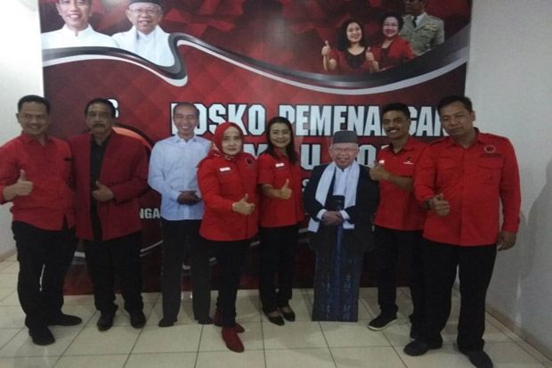 PDIP Buka Posko Pemenangan di Dekat Kantor BPN Prabowo-Sandi