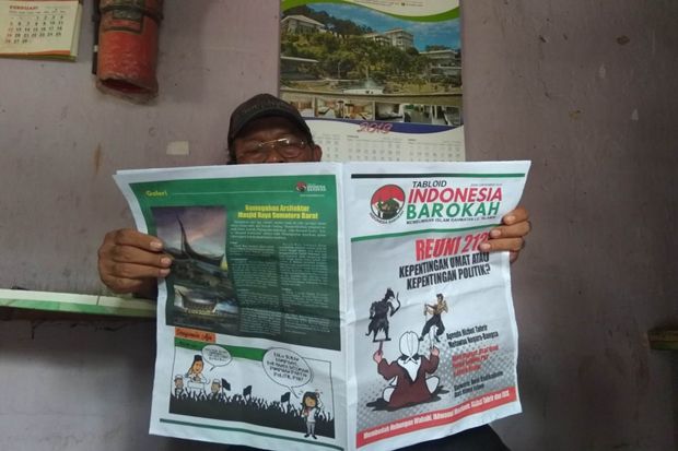 Jelang Pilpres 2019, Tabloid Indonesia Barokah Beredar di Solo