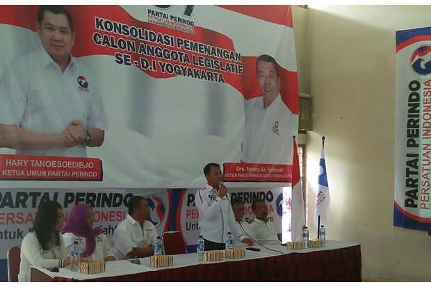DPP Perindo Konsolidasi Rekrutmen Saksi di DPW DIY