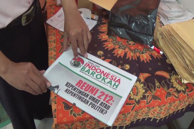 Bawaslu Minta Kantor Pos Tunda Pengiriman Tabloid Indonesia Barokah
