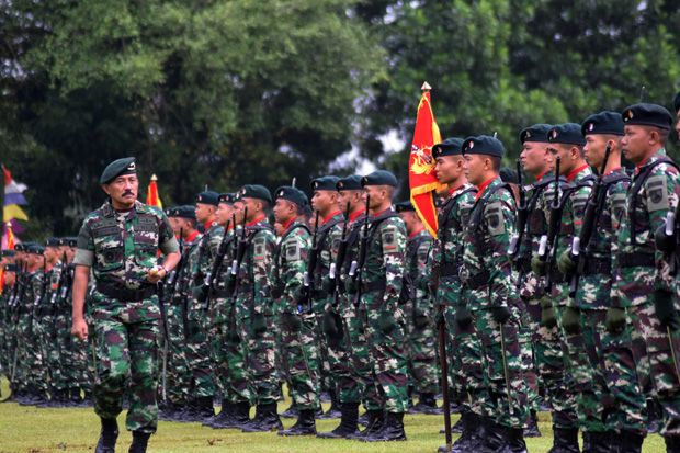 Kodam Diponegoro Siagakan Pasukan Pemukul Amankan Pemilu 2019