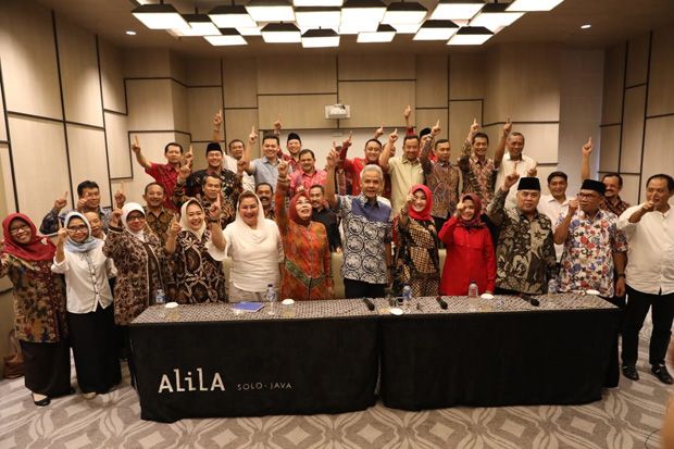Ganjar Bantah Deklarasi Kepala Daerah Dukung Jokowi Salahi Aturan