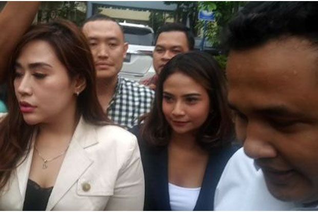 Penuhi Panggilan Penyidik, Vanessa Anggel Bungkam ke Media