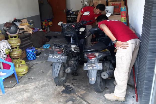 Dua Sepeda Motor Jadi Sasaran Pembakar Misterius di Kabupaten Semarang