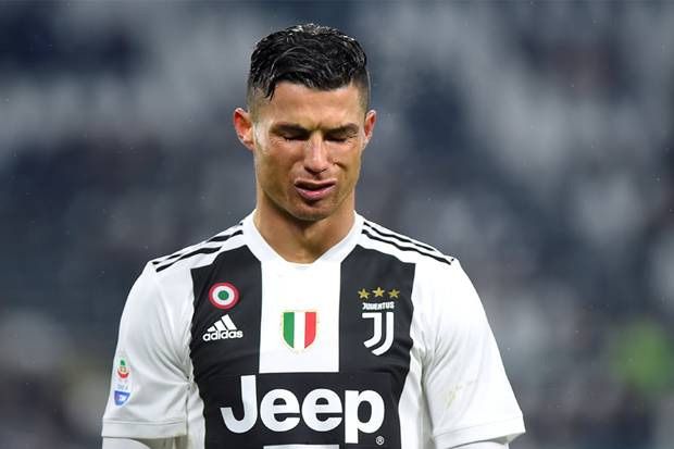 Ronaldo Kecewa Berat Gagal Bawa Juventus Menang atas Parma