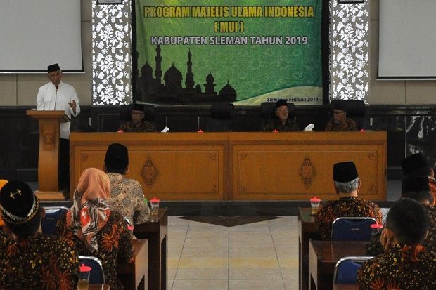 MUI Sleman Diminta Tekan Gesekan Politik pada Pemilu 2019