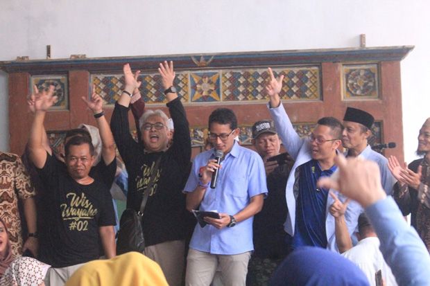 Tepis Pernyataan Jokowi, Sandi: Konsultan Kami Adalah Rakyat