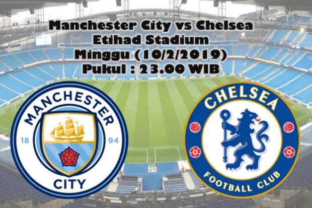 Preview Manchester City vs Chelsea : Laga Penentu Klasemen