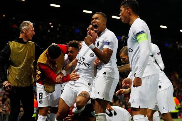 PSG Patahkan Rekor Kemenangan Manchester United