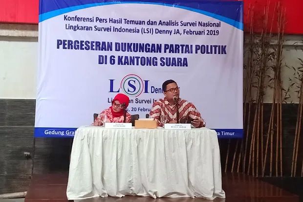 Survei LSI Denny JA: Suara PDIP Terbanyak, Perindo di Atas PPP dan PAN