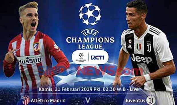 Preview Atletico Madrid vs Juventus: Pertarungan Lini Depan