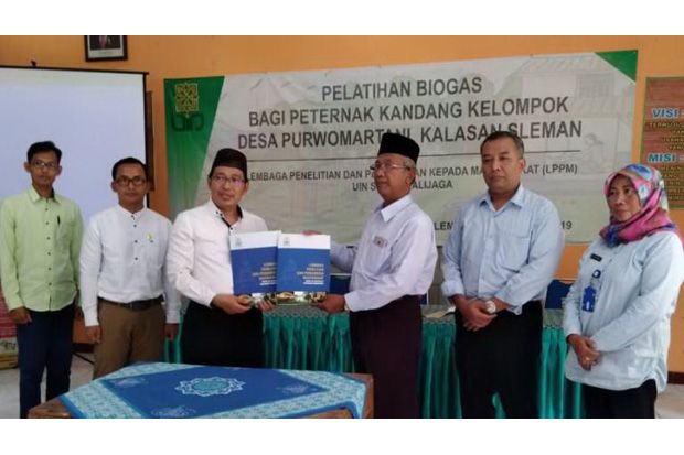UIN Sunan Kalijaga Latih Warga Ubah Kotoran Ternak Jadi Biogas