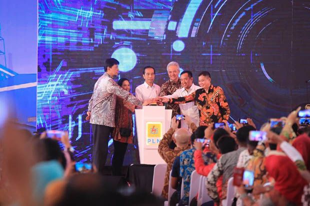 Diresmikan Jokowi, PLTU Cilacap Suplai Listrik 682.000 Pelanggan