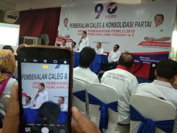 Pemilu 2019, Perindo Targetkan Tiga Besar di Dapil 1 dan 10 Jateng