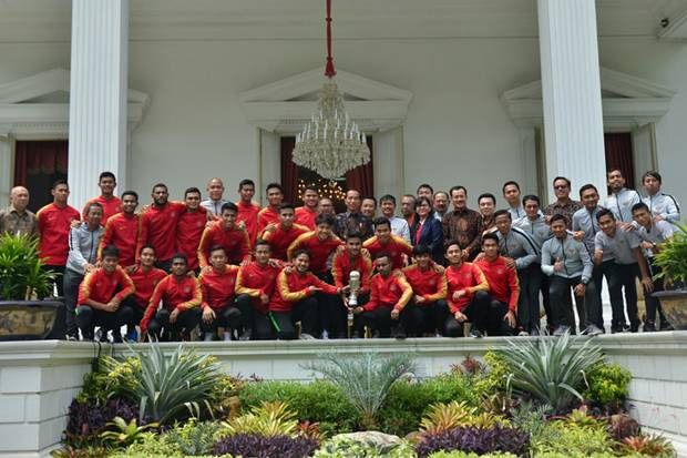 Timnas U-22 Bertemu Presiden Jokowi, Osvaldo Minta Jadi PNS