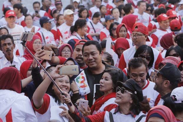 Alumni SMA - SMK Semarang Bersatu Coblos Jokowi