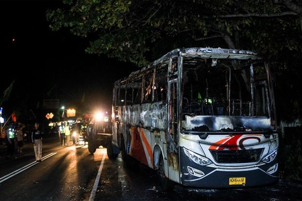 Kasus Pembakaran Bus AKAP, Sopir Masih Berstatus Terperiksa