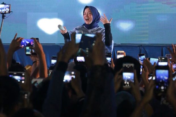 Fans Nisa Sabyan Kecewa Konser Jadi Ajang Deklarasi Capres 02