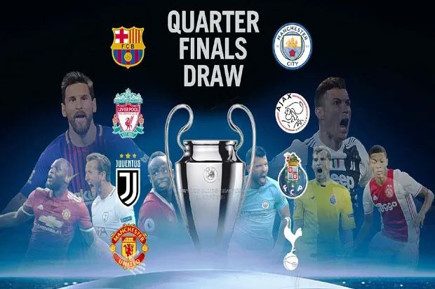 Hasil Lengkap Drawing Perempat Final Liga Champions 2018/2019