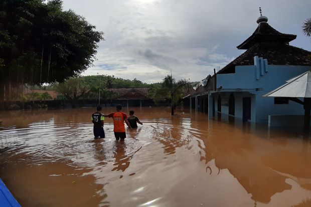 Dua Sekolah di Gunungkidul Masih Terendam Banjir