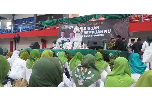 Perempuan NU Targetkan Jokowi Menang 70% di Jateng