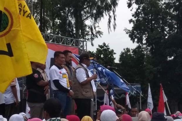 BPN Prabowo-Sandi Kampanye Perdana di Dekat Rumah Jokowi