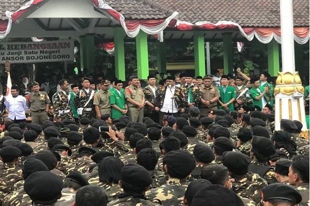 GP Ansor Deklarasi Rabu Putih di Bojonegoro