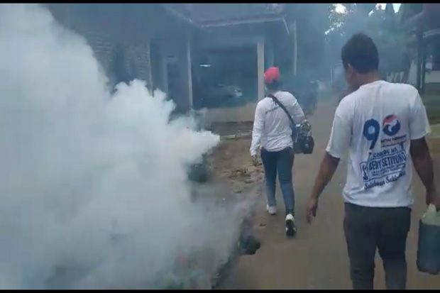 Partai Perindo Kota Semarang Tuntaskan Fogging di Tambangan
