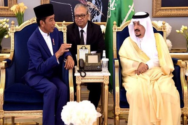 Masa Tenang, Jokowi Temui Raja Salman dan Tunaikan Umrah